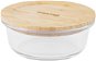 Siguro Glass Seal Bamboo élelmiszertároló edény 0,4 l, 6 x 13 x 13 cm - Tárolóedény