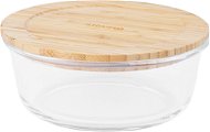 Siguro Glass Seal Bamboo Vorratsdose 0,95 Liter - 7 cm x 17 cm x 17 cm - Dose