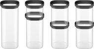 Siguro Sada dóz na potraviny ViewStash,  0,5 l + 4 x 1 l + 1,5 l + 2 l, 7 ks - Sada dóz