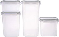 Siguro SmartStash Food Container Set, 0.84L + 1.45L + 2L + 2.8L, 24 pieces - Food Container Set
