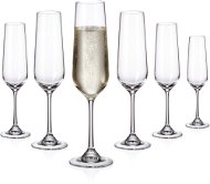 Siguro Set of champagne glasses Locus, 200 ml, 6 pcs - Glass