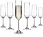 Siguro Set of champagne glasses Locus, 200 ml, 6 pcs - Glass