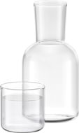 Siguro Crystal Duo Karaffe und Glas-Set, 650 ml + 240 ml, 2 Stück - Karaffe