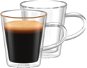 Thermo-Glass Siguro Mug made of double-walled glass Lungo, 200 ml, 2 pcs - Termosklenice