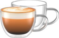 Siguro duplafalú üveg cappuccino pohár, 280 ml, 2 db - Thermopohár