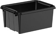 Siguro Pro Box Recycled 14 l, 30×19,5×40 cm, fekete - Tároló doboz