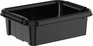 Siguro Pro Box Recycled 21 l, 39,5 x 17,5 x 51 cm, schwarz - Aufbewahrungsbox