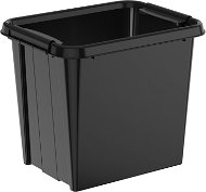 Tároló doboz Siguro Pro Box Recycled 53 l, 39,5×44×51 cm, fekete - Úložný box