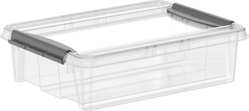 Siguro Pro Box 8 l, 30 × 11,5 × 40 cm, Clear Hauptbild Siguro Pro Box 8 l, 30 × 11,5 × 40 cm, Clear - Aufbewahrungsbox - Hauptbild