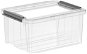 Tároló doboz Siguro Pro Box 14 l, 30×19,5×40 cm, átlátszó - Úložný box