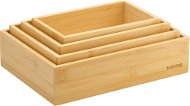 Úložný box Siguro Sada boxů Bamboo Line, 4 ks - Úložný box