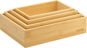 Úložný box Siguro Súprava boxov Bamboo Line, 4 ks - Úložný box