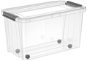 Storage Box Siguro Pro Box 70 l, 39,5 × 39 × 72 cm Clear - Úložný box