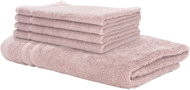 Siguro Towel and bath towel set Comfy Touch L, Dusty Pink - Towel Set
