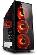 Sharkoon TG4, Red - PC Case
