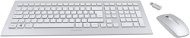 Cherry DW 8000 CZ + SK layout - bielo-strieborný - Set klávesnice a myši