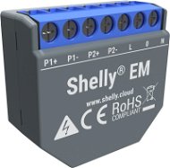 Shelly EM, fogyasztásmérő 2 x 120A - ig, 1 kimenet - WiFi kapcsoló