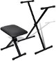 SHUMEE Adjustable keyboard stand with chair - Keyboard Stand
