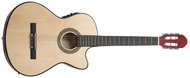 SHUMEE Folk acoustic guitar with cutaway and equalizer - Acoustic Guitar