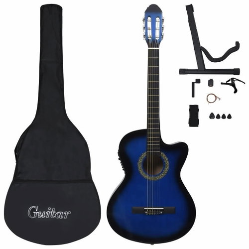 SHUMEE Folk Guitar Set with Equaliser - Acoustic Guitar - Main image