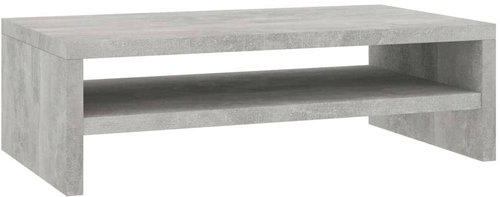 Shumee Monitor stand concrete grey, 42 × 24 × 13 cm, chipboard - Monitor Stand - Main image