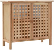 Shumee Under-basin cabinet, solid walnut wood, 66 × 29 × 61 cm - Bathroom Cabinet