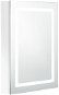Shumee LED Kúpeľňová zrkadlová skrinka – žiarivo biela, 50 × 13 × 70 cm - Kúpeľňová skrinka