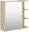 Cabinet, mirror, sonoma oak, 62,5 × 20,5 × 64, chipboard