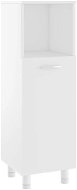 Shumee Kúpeľňová skrinka – biela, 30 × 30 × 95 cm, drevotrieska - Kúpeľňová skrinka