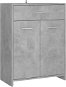 Koupelnová skříňka Shumee Koupelnová skříňka - betonově šedá, 60 × 33 × 80 cm, dřevotříska - Koupelnová skříňka
