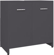 Shumee Koupelnová skříňka - šedá, 60 × 33 × 61 cm, dřevotříska - Koupelnová skříňka