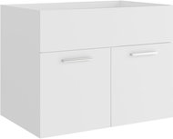 Shumee Skříňka pod umyvadlo - bílá, 60 × 38,5 × 46 cm, dřevotříska - Bathroom Cabinet