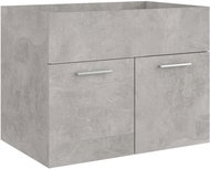 Shumee Cabinet under the washbasin - concrete grey, 60 × 38,5 × 46 cm, chipboard - Bathroom Cabinet