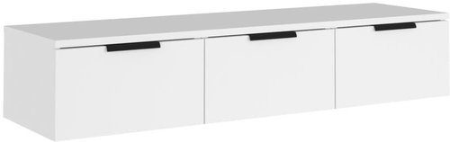 Shumee Nástěnná skříňka - bílá, 102 × 30 × 20 cm, kompozitní dřevo - Skříňka - Main image