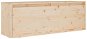 Shumee Nástenná skrinka 100 × 30 × 35 cm, masívne borovicové drevo - Skrinka