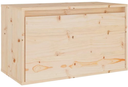 Shumee Nástěnná skříňka 60 × 30 × 35 cm, masivní borové dřevo - Skříňka - Main image