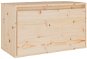 Shumee Nástenná skrinka 60 × 30 × 35 cm, masívne borovicové drevo - Skrinka