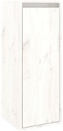 Shumee Nástěnná skříňka - bílá, 30 × 30 × 80 cm, masivní borové dřevo - Skříňka