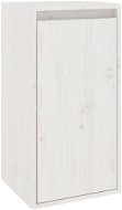 Shumee Nástěnná skříňka - bílá, 30 × 30 × 60 cm, masivní borové dřevo - Skříňka