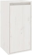 Shumee Nástěnná skříňka - bílá, 30 × 30 × 60 cm, masivní borové dřevo - Skříňka