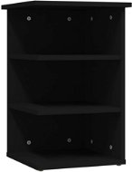 Shumee Odkladacia skrinka – čierna, 35 × 35 × 55 cm, drevotrieska - Skrinka