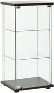 Shumee Storage cabinet - tempered glass, black - Cabinet