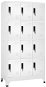 Shumee Uzamykateľná skriňa – biela, 90 × 45 × 180 cm, oceľ, 339812 - Skriňa