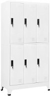 Shumee Uzamykatelná skříň - bílá, 90 × 45 × 180 cm, ocel, 339796 - Skříň
