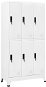 Shumee Uzamykateľná skriňa – biela, 90 × 45 × 180 cm, oceľ, 339796 - Skriňa