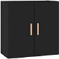 Shumee Nástěnná skříňkab- černá, 60 × 30 × 60 cm, kompozitní dřevo - Skříňka