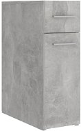 Shumee Úložná skrinka – betónovo sivá, 20 × 45,5 × 60 cm, drevotrieska - Skrinka