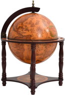Shumee Globe bar wine rack, solid eucalyptus wood - Wine Stand