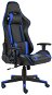 SHUMEE Swivel game chair blue PVC , 20479 - Gaming Chair