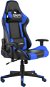 SHUMEE Swivel game chair blue PVC , 20490 - Gaming Chair